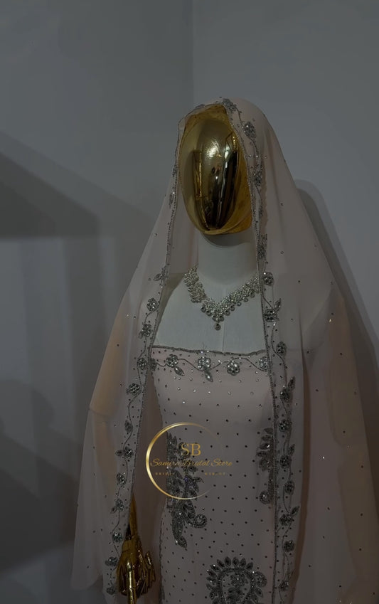 Dahabo Guest Dirac - Champagne Pink Dirac & Silver