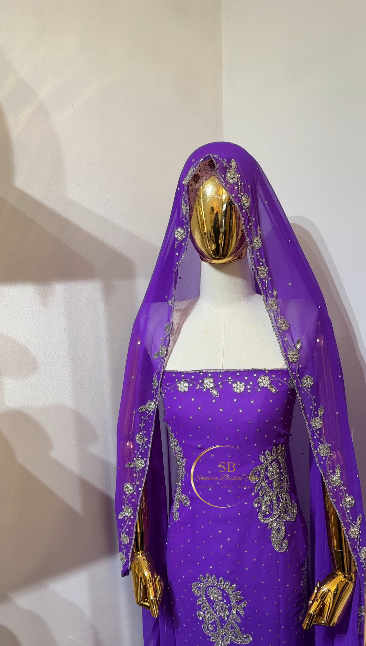Dahabo Guest Dirac Purple & Silver
