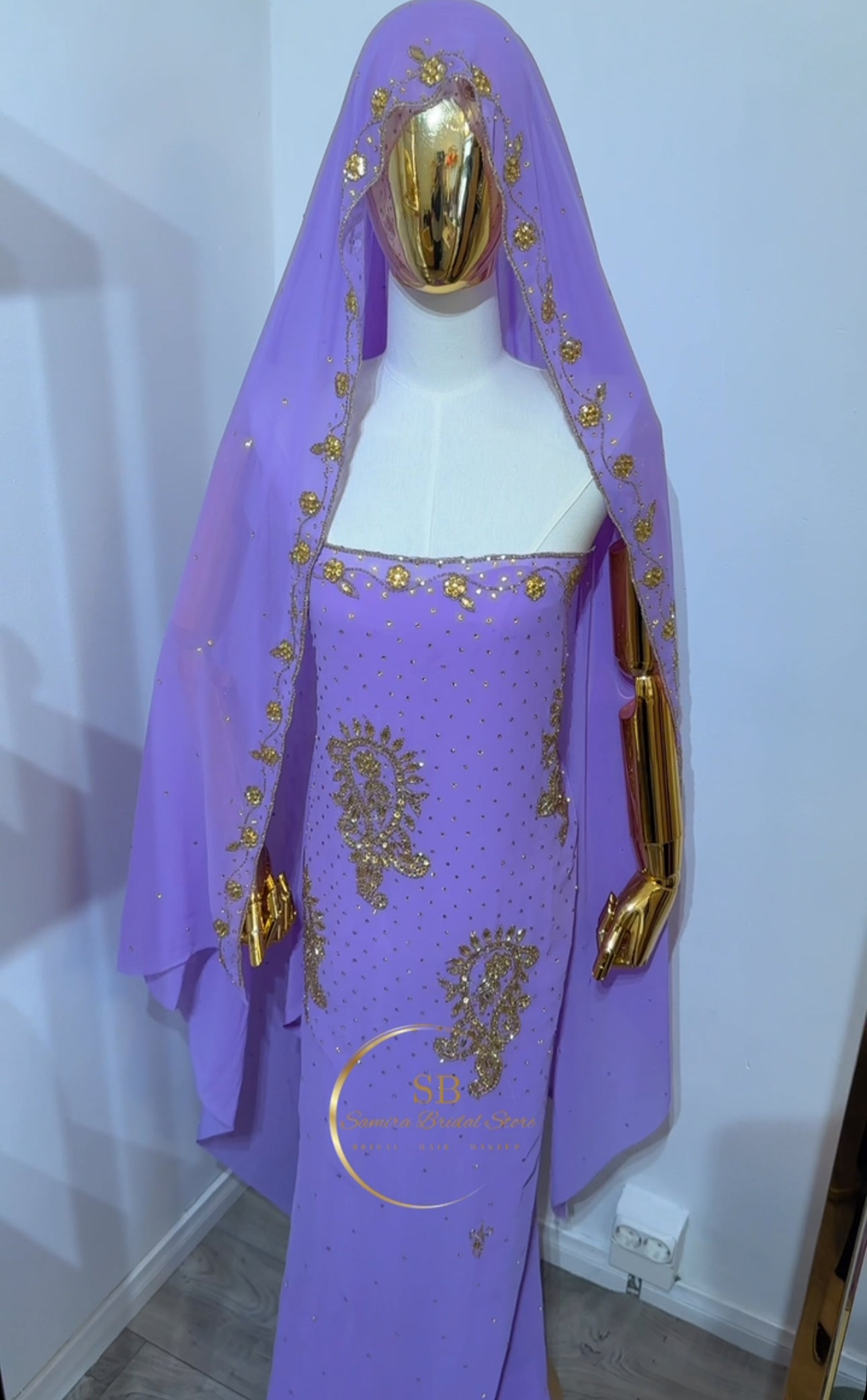 Dahabo Guest Dirac - Lavender & Gold